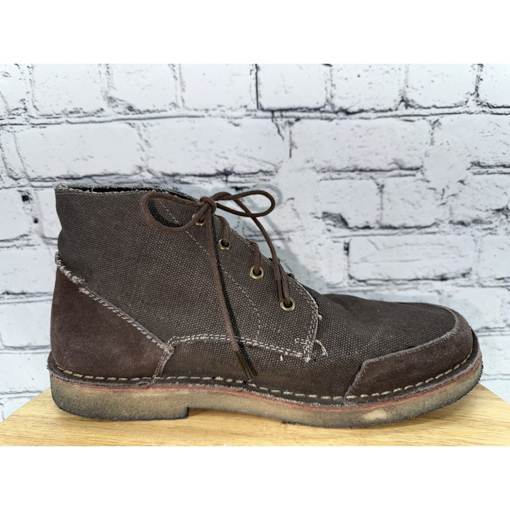 Roper Everett Casual Lace-Up Chukka Men's 10.5 Brown‎ Gum Outsoles - Picture 7 of 14